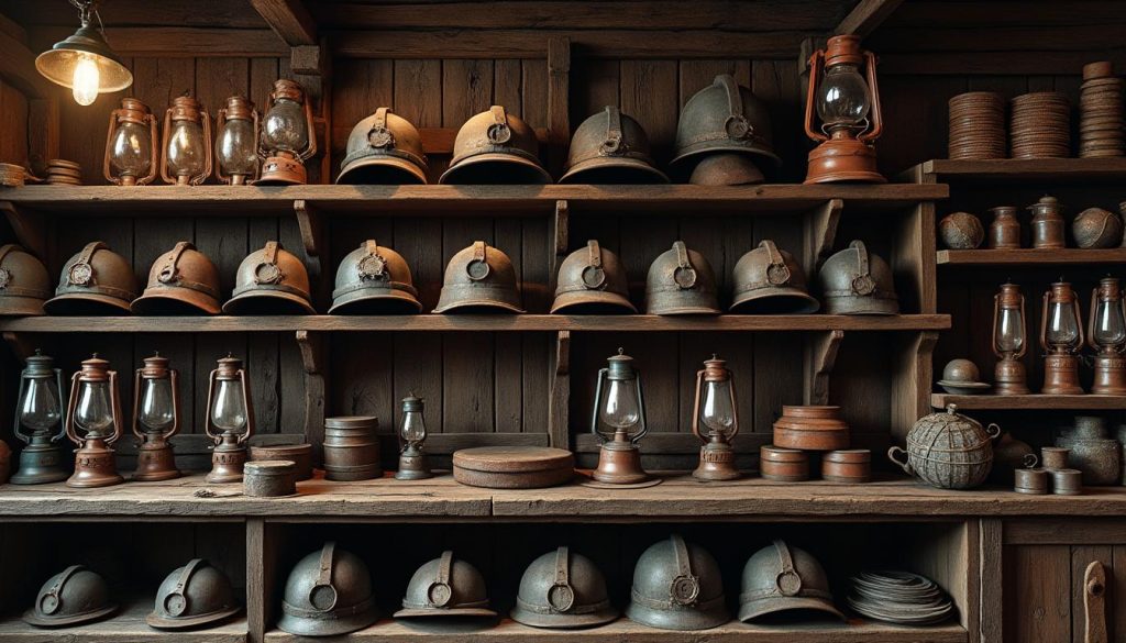 découvrez l'ambiance authentique des corons au cœur du shop, une immersion unique dans l'univers minier et ses traditions.
